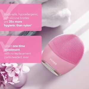 Brand New Foreo Luna 3 Pink Facial Cleanser- Never Used